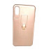 Silicone Case Motomo With Finger Ring For Apple Iphone X (5.5 ) Pink Gold